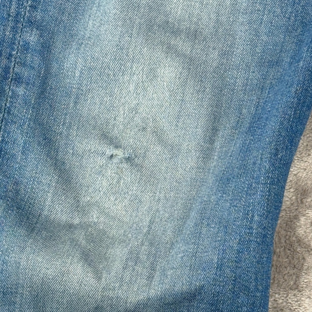 Rag & Bone Skinny Jeans Womens 24  Medium Blue Raw Hem Frayed Denim - Picture 6 of 16